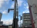 おはよっ☀️札幌の空！晴れと雲っす！(^｡^)